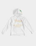 (White) "Reigning" Men's Hoodie