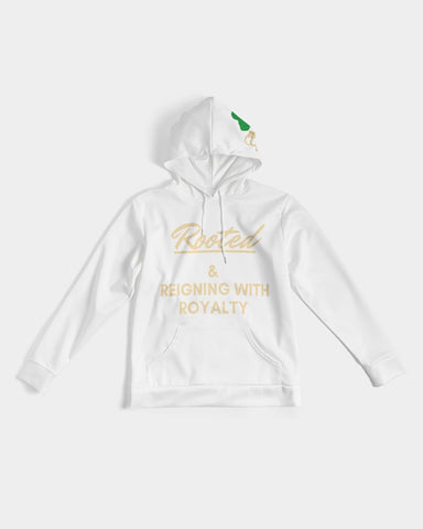 (White) "Reigning" Men's Hoodie